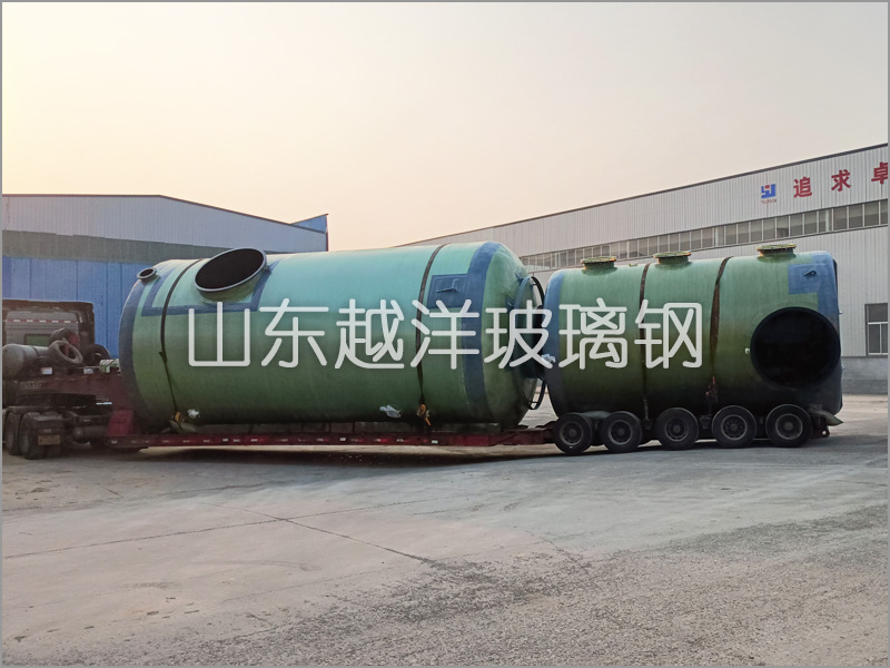 FRP water storage tank an