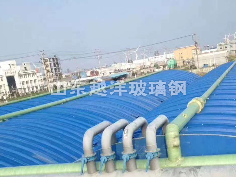 Sewage tank FRP cover pla